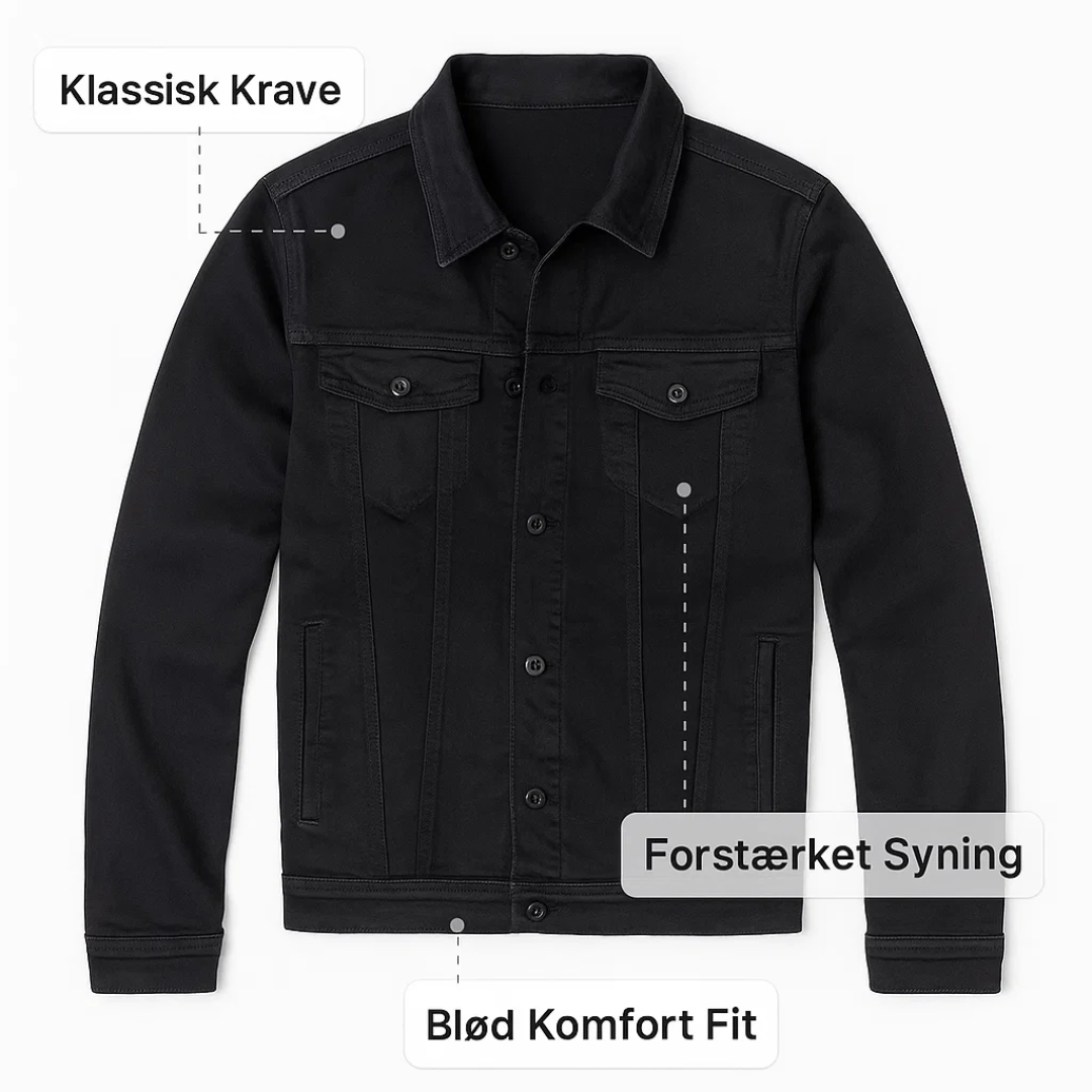 UrbanNord | Denimjakke – Tidløs Stil & Komfort