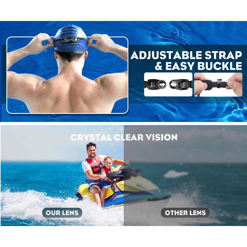 AquaVision | Svømmebriller – Tågefri Linser & Komfort hele Turen