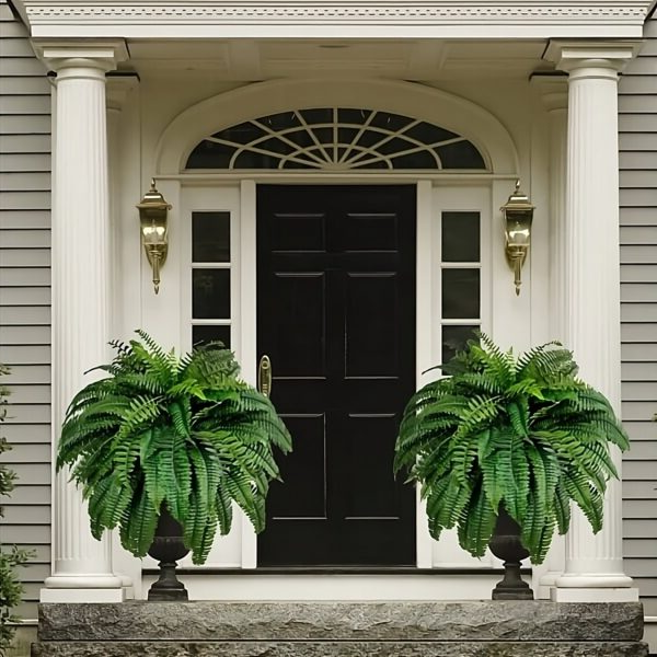 FernLuxe | UV-bestandig Künstlicher Boston Fern med 18 Grene