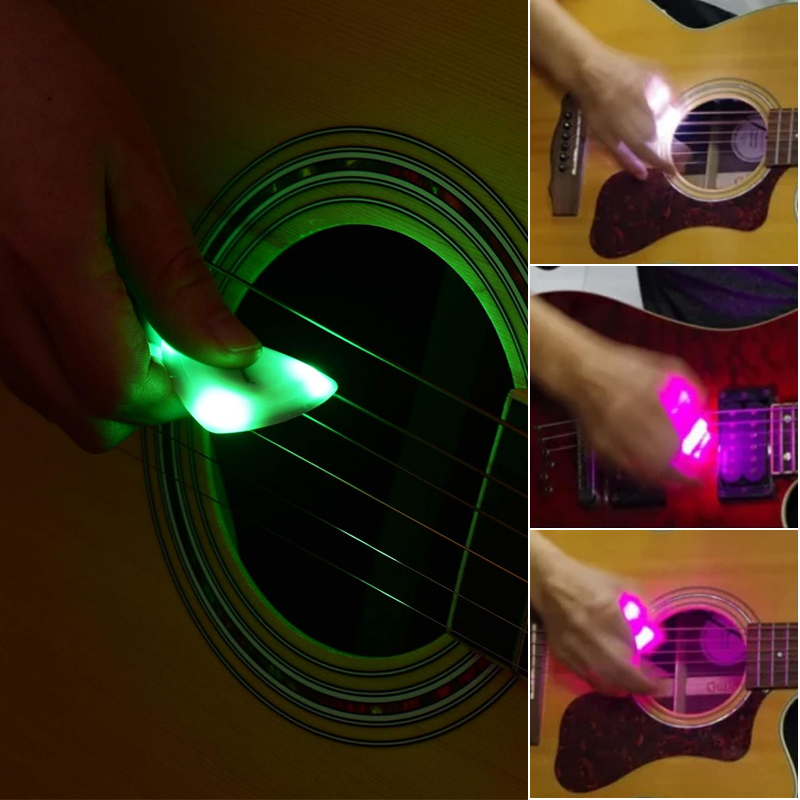 GlowPick | Guitarplekter – Effektfuldt Lys for Bedre Timing