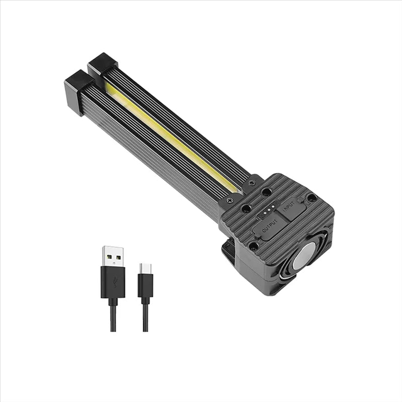 GlowTask | Sammenklappelig LED Arbejdslampe med Magnet & USB