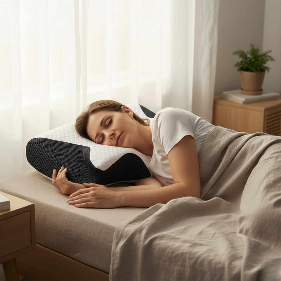 DreamRest | Pernă ergonomic – Confort ajustabil pentru un somn mai bun