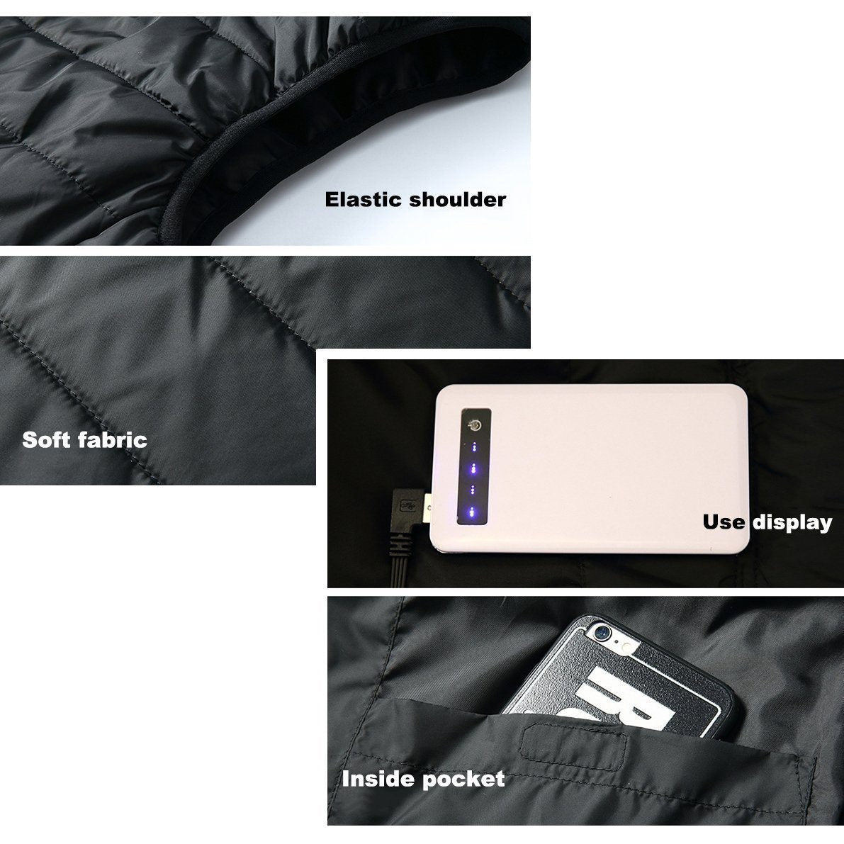 HeatFlow | Opvarmet Vest – Sikker Overophedningsbeskyttelse & Komfort