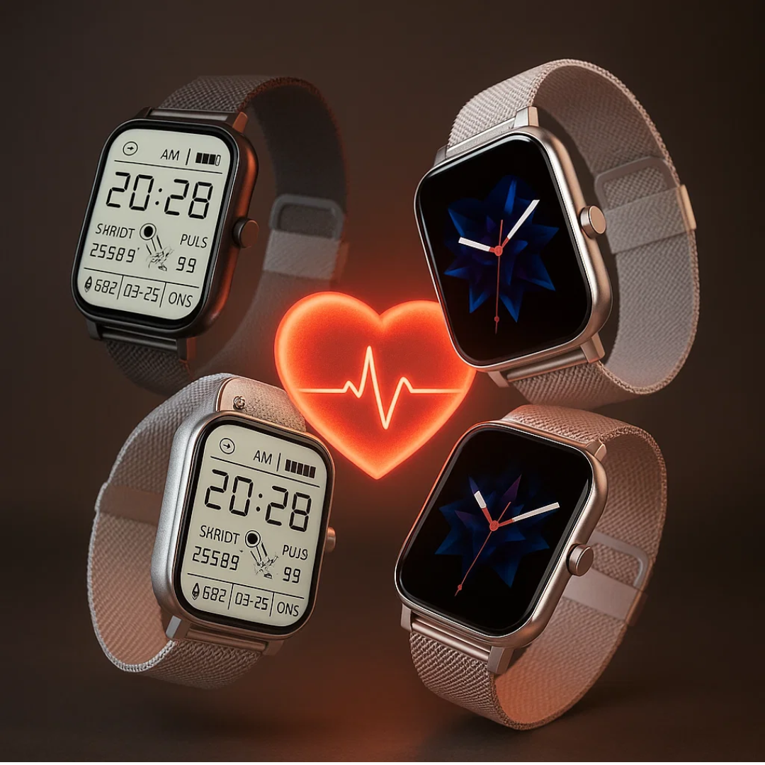 DivaSync | Multifunktionelt Elegant Smartwatch til Kvinder