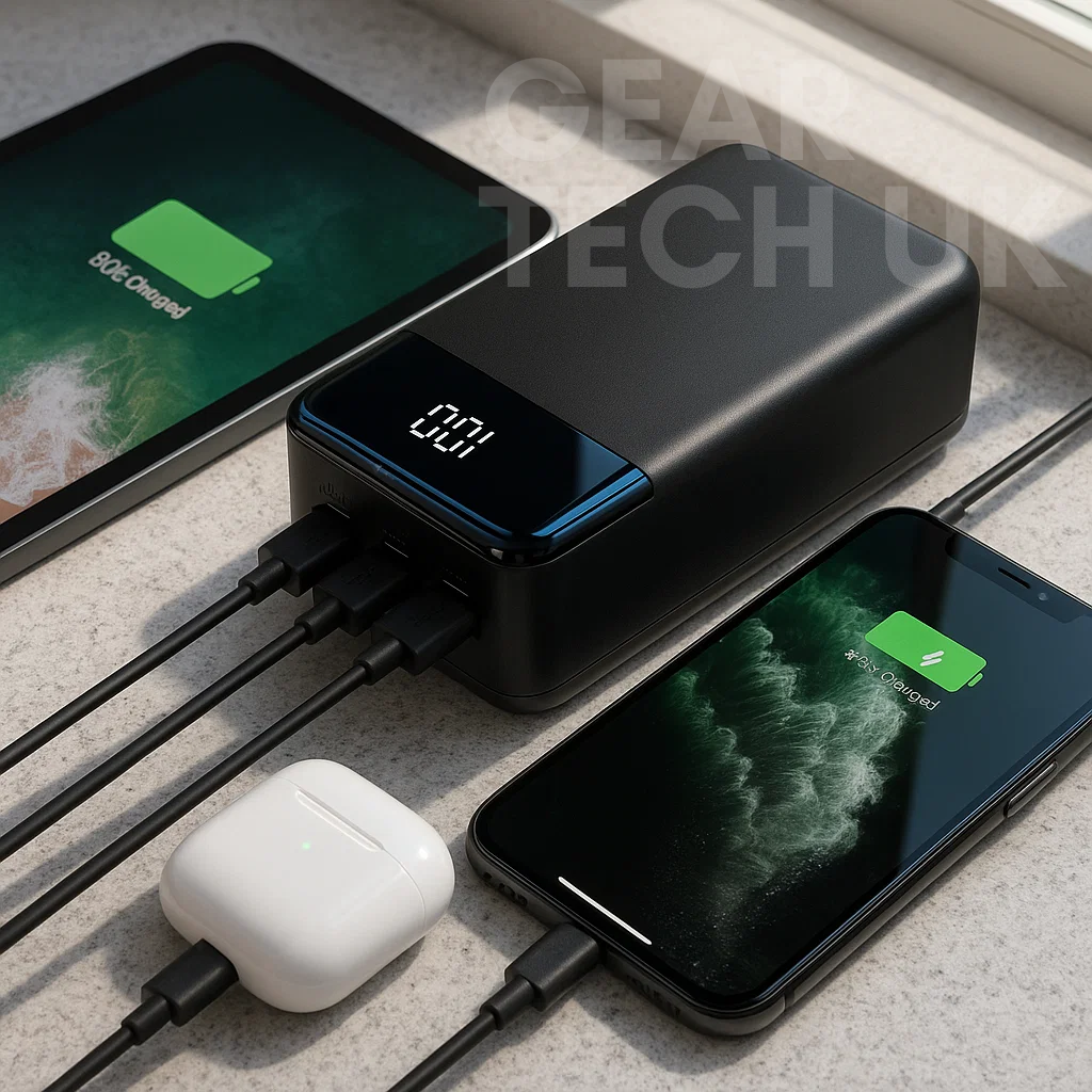 ChargeMax | Powerbank – Superhurtig Opladning & Stor Kapacitet