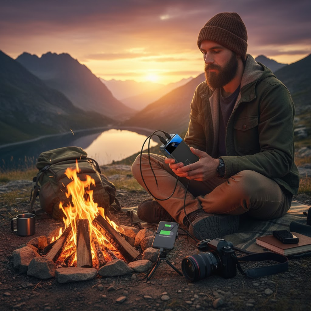 EnerPro | Powerbank z 50.000mAh i wieloma portami USB