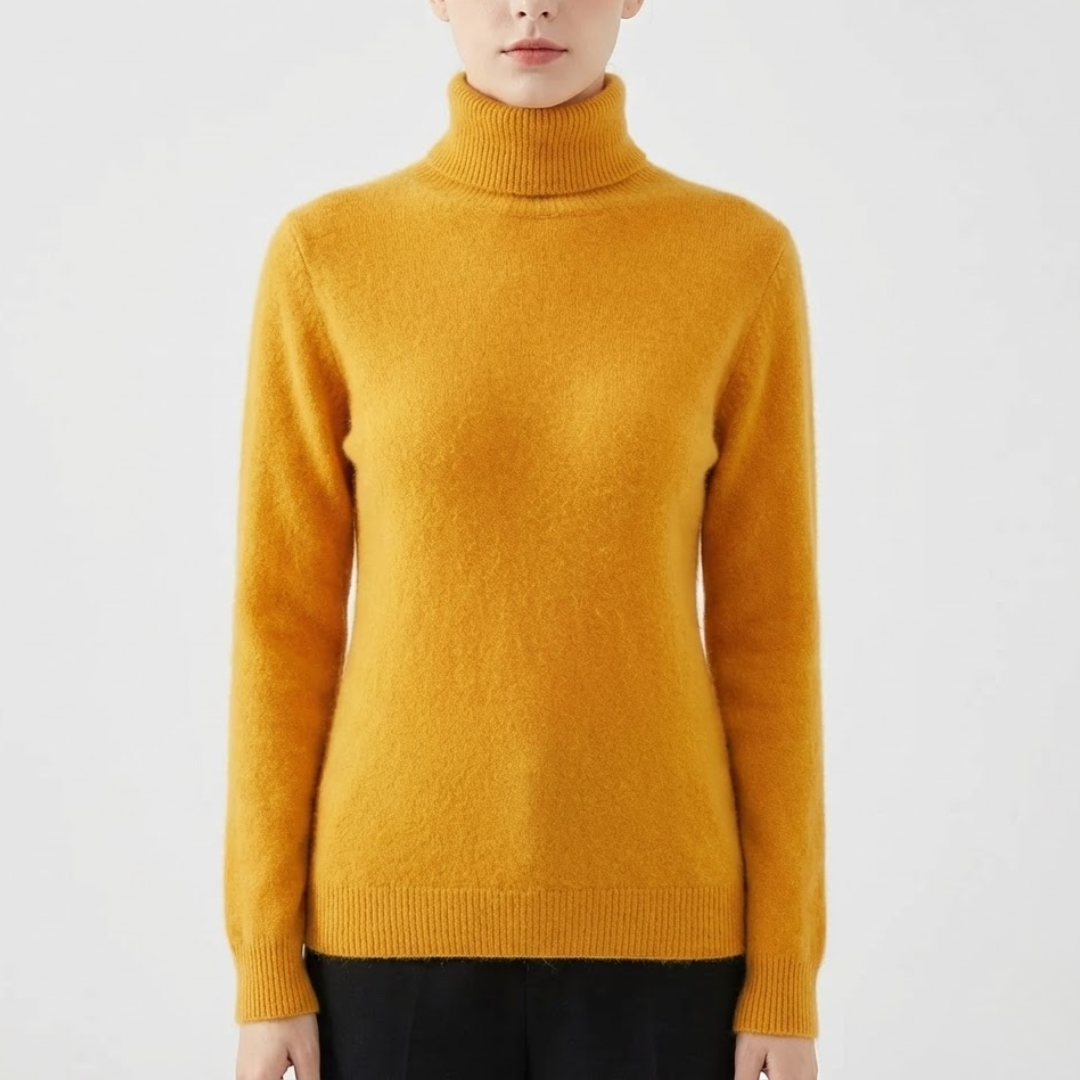 Ara | Blød Højhalset Cashmere Strik | Damer