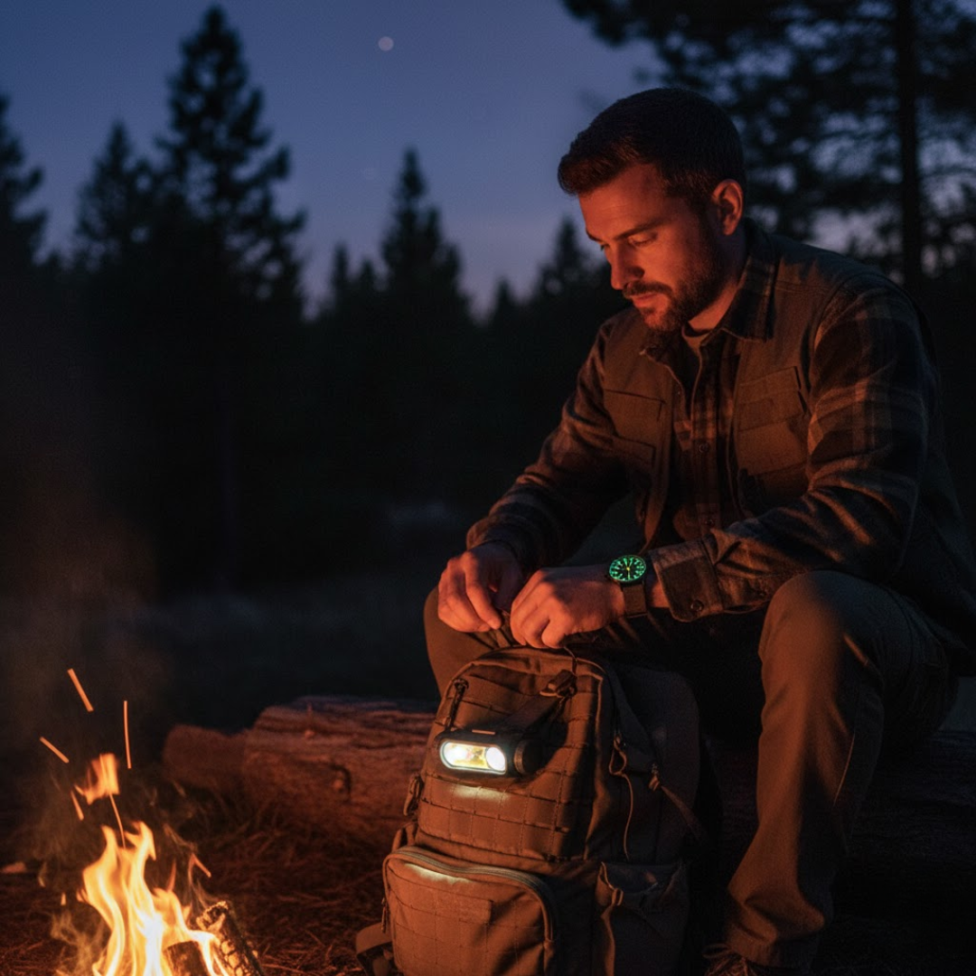 ShadowTime | Militærur – Lysende præcision til eventyr og nat