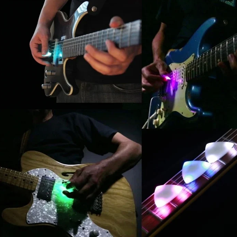 GlowPick | Guitarplekter – Effektfuldt Lys for Bedre Timing