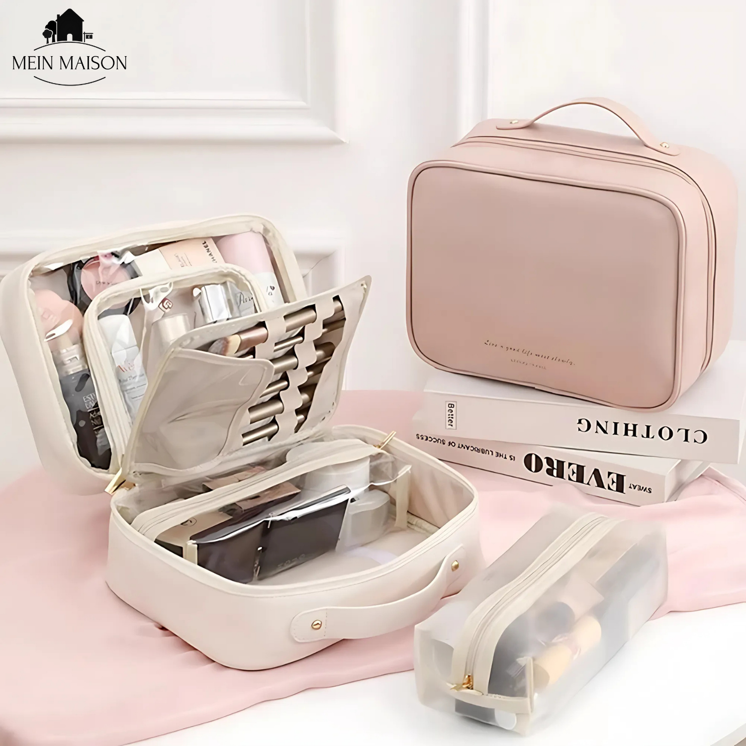 GlamHold | Kosmetiktaske – Organiseret Makeupopbevaring