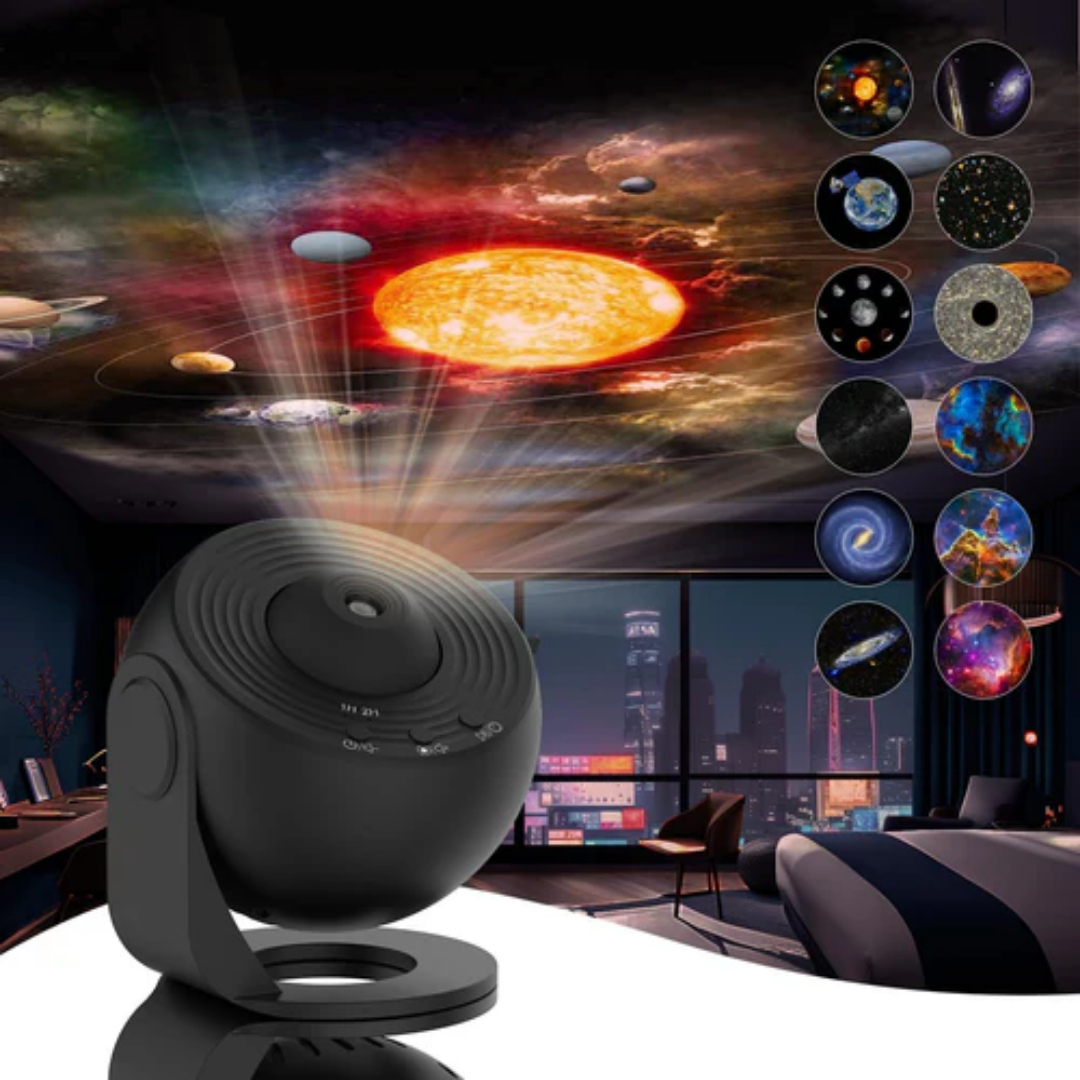 NebulaLight | Projektor – 360° Lys for Drømmende Atmosfære