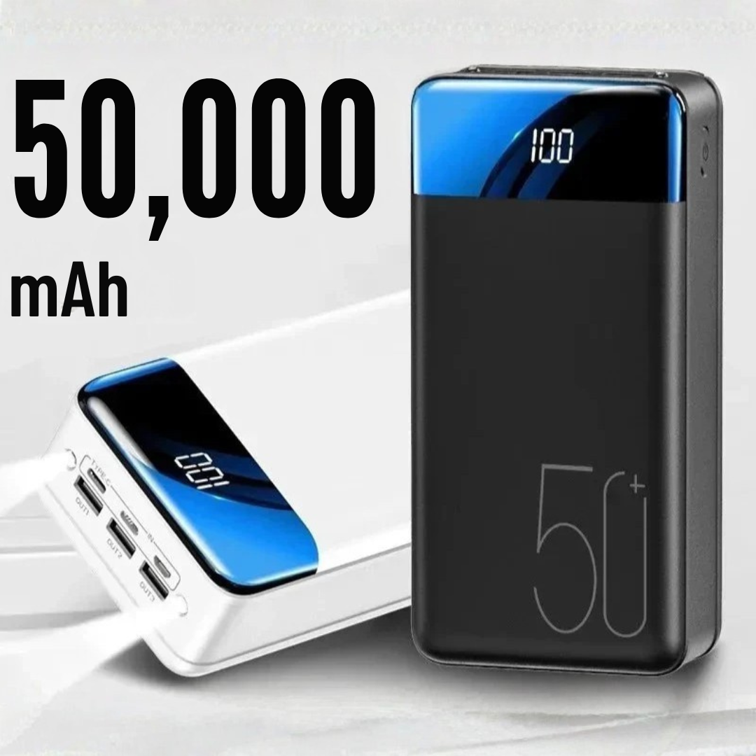 EnerPro | Powerbank con 50.000mAh e uscite Multi-USB