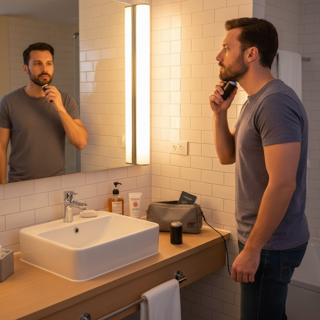 BladeJet | Mini tagliabordi elettrico portatile per uomo