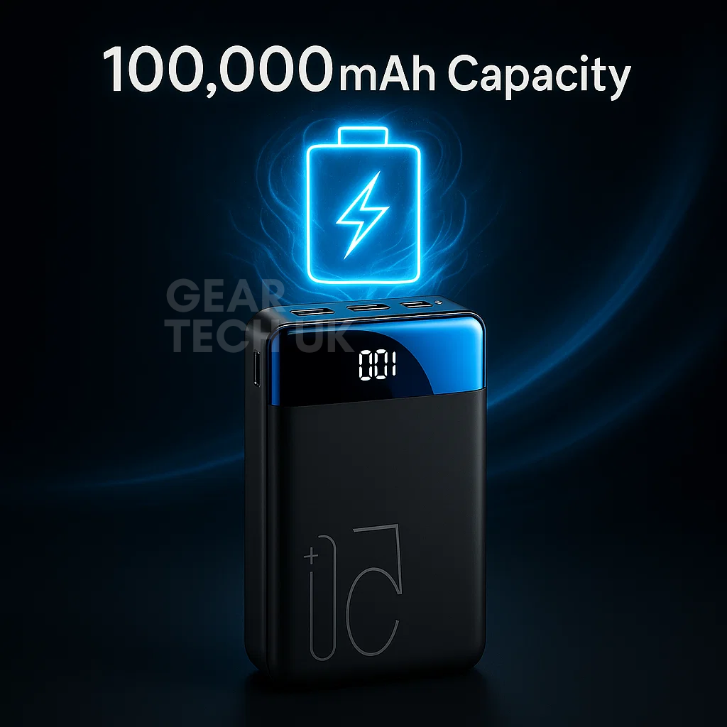 ChargeMax | Powerbank – Superhurtig Opladning & Stor Kapacitet