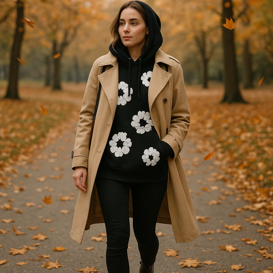 Bellezza | Hættetrøje Damer – Elegant og Komfortabel Design