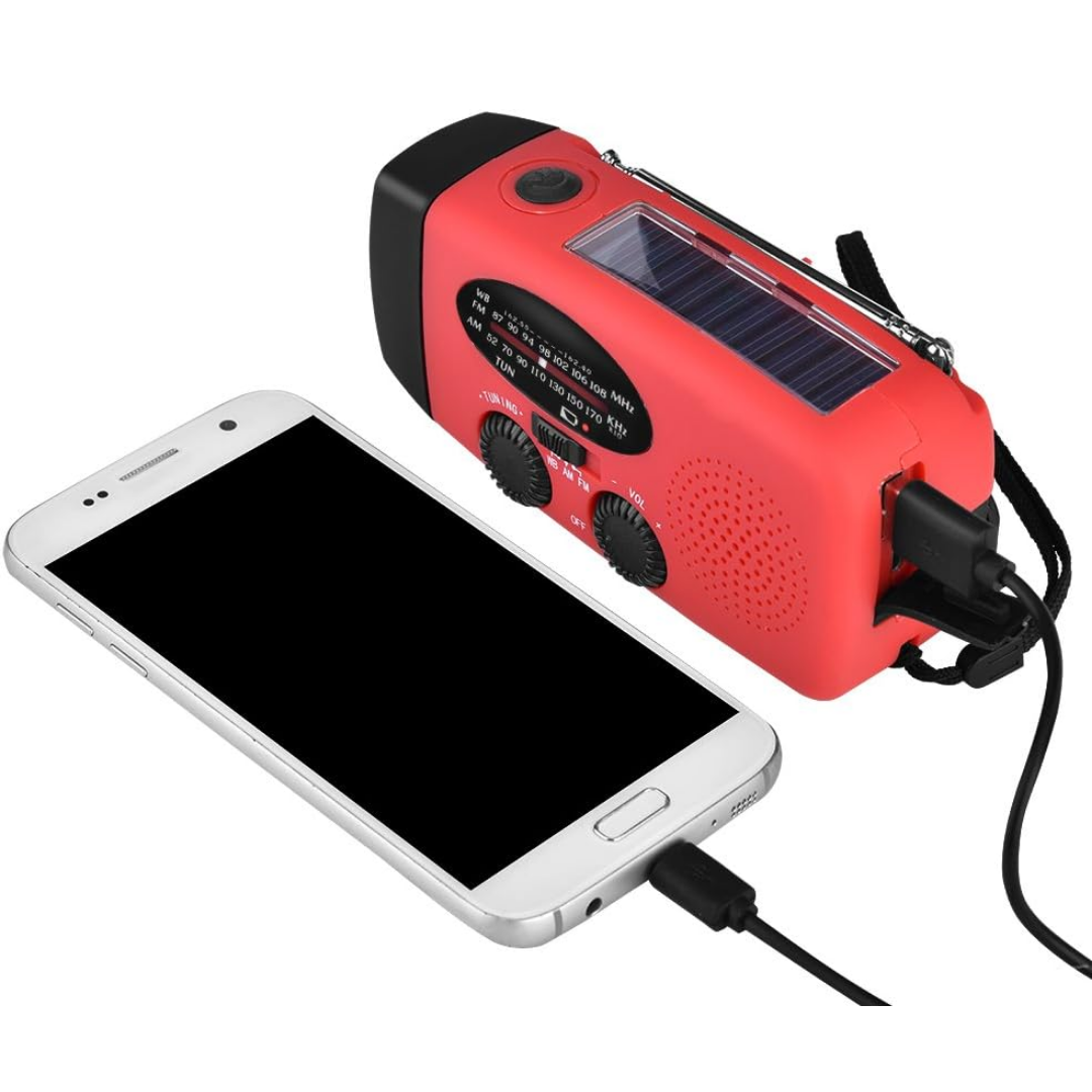 ReadyWave | Nødradio med håndsving og solpanel