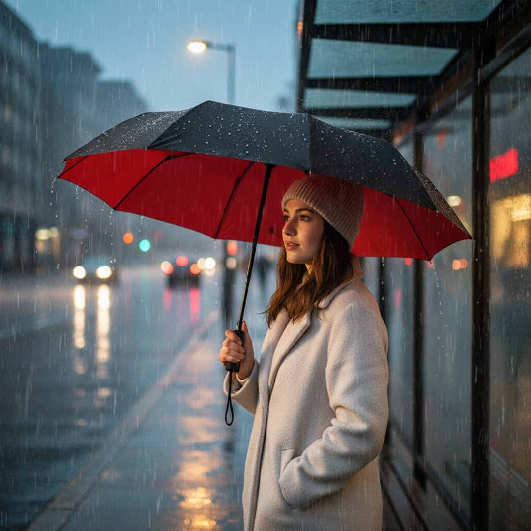 AeroRain | Kompakt paraply til stormfulde dage