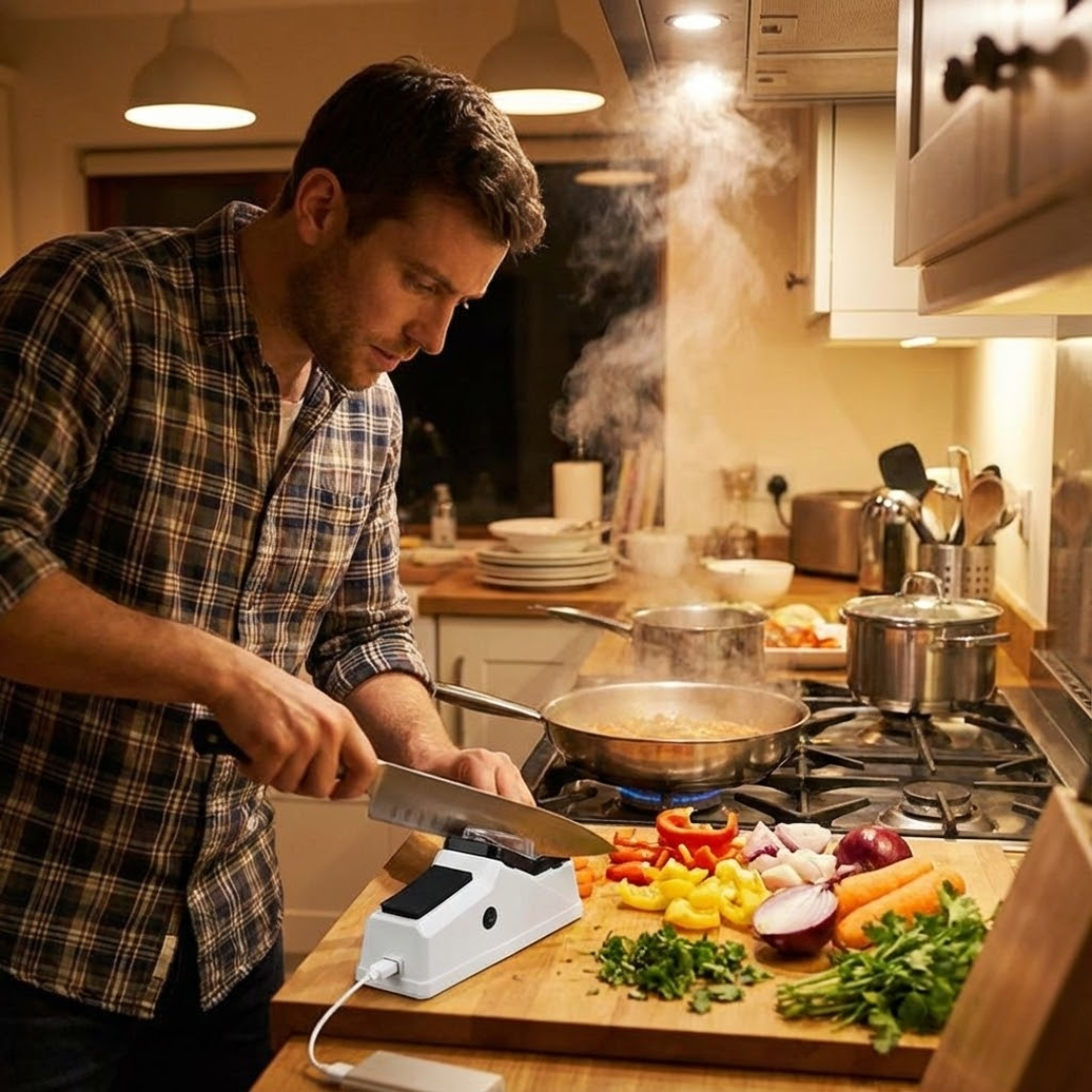 BladeFix | Højtydende knivsliber med en-knap betjening