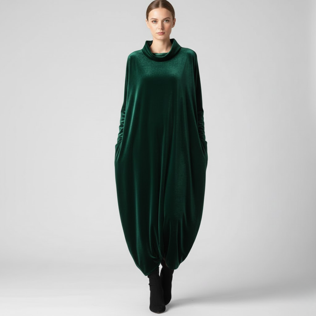 Temmy | Rochie din catifea – Confort elegant pentru orice ocazie