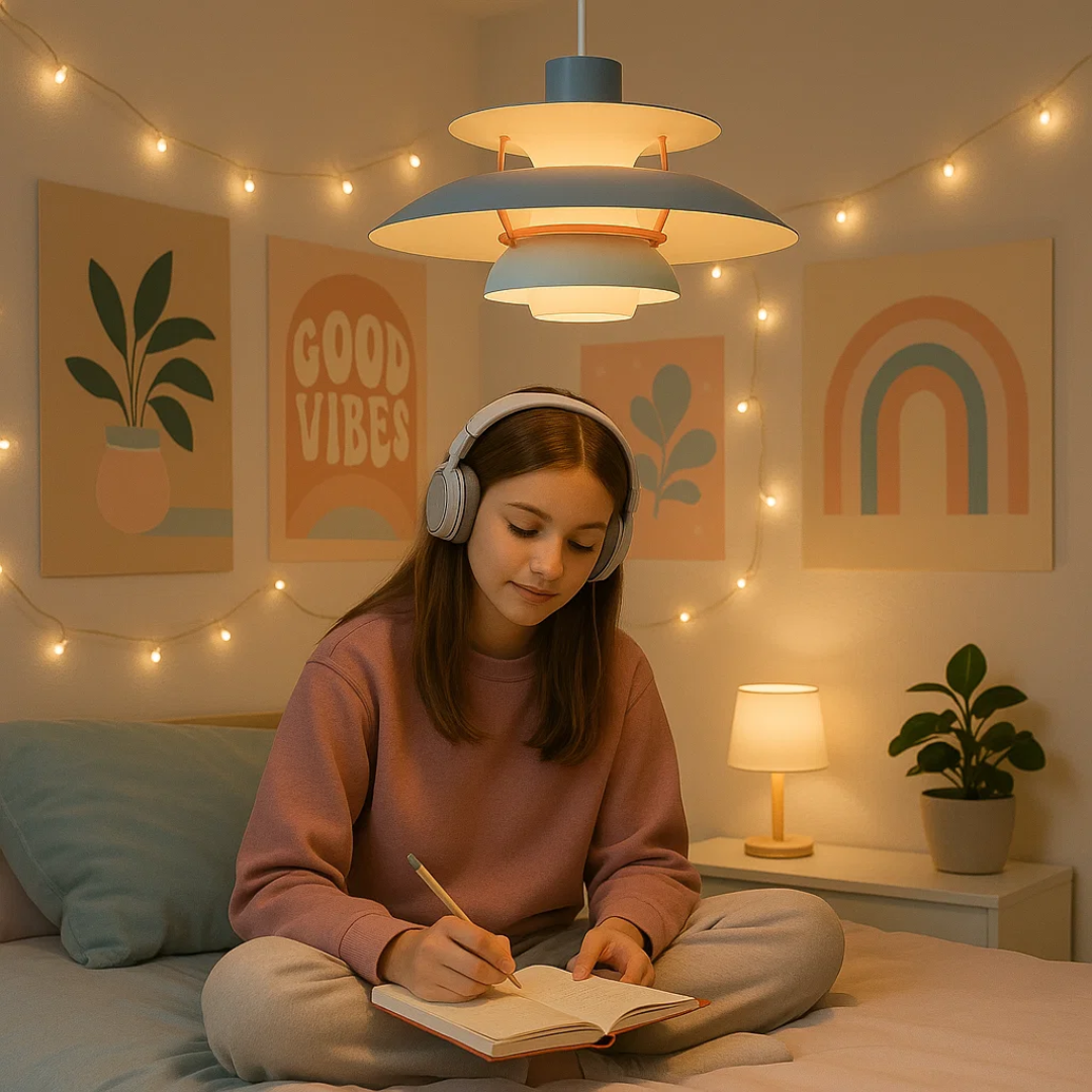 LumaDisc | Minimalistisk LED-Loftlampe med 3000K lys