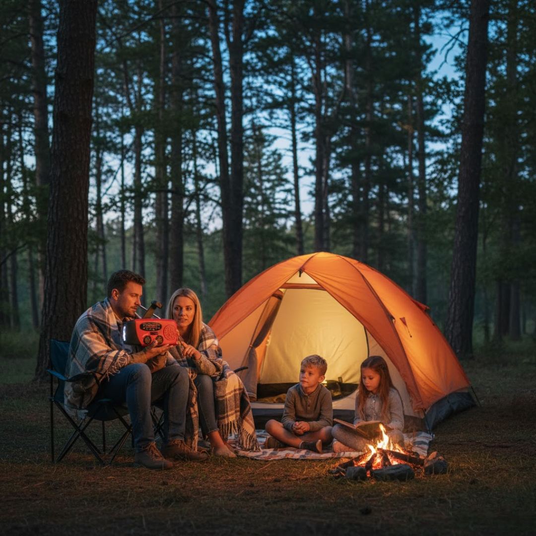 ReadyWave | Nødradio med håndsving og solpanel