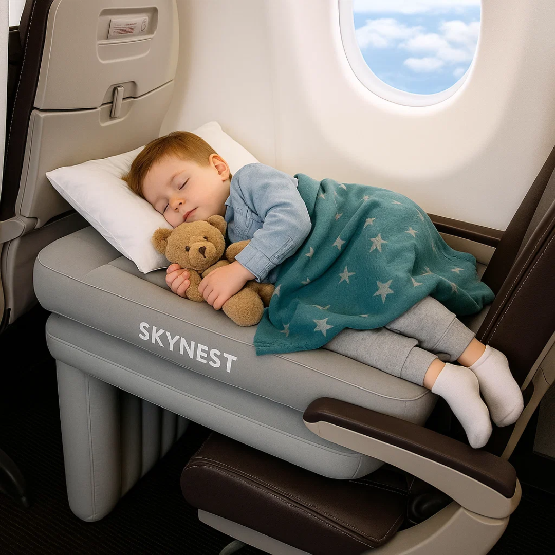 SkyNest | Oppusteligt rejseborde til børn