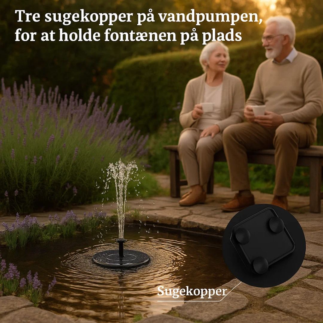 GlideSplash | Moderne og Luksuriøs Flydende Solfontæne