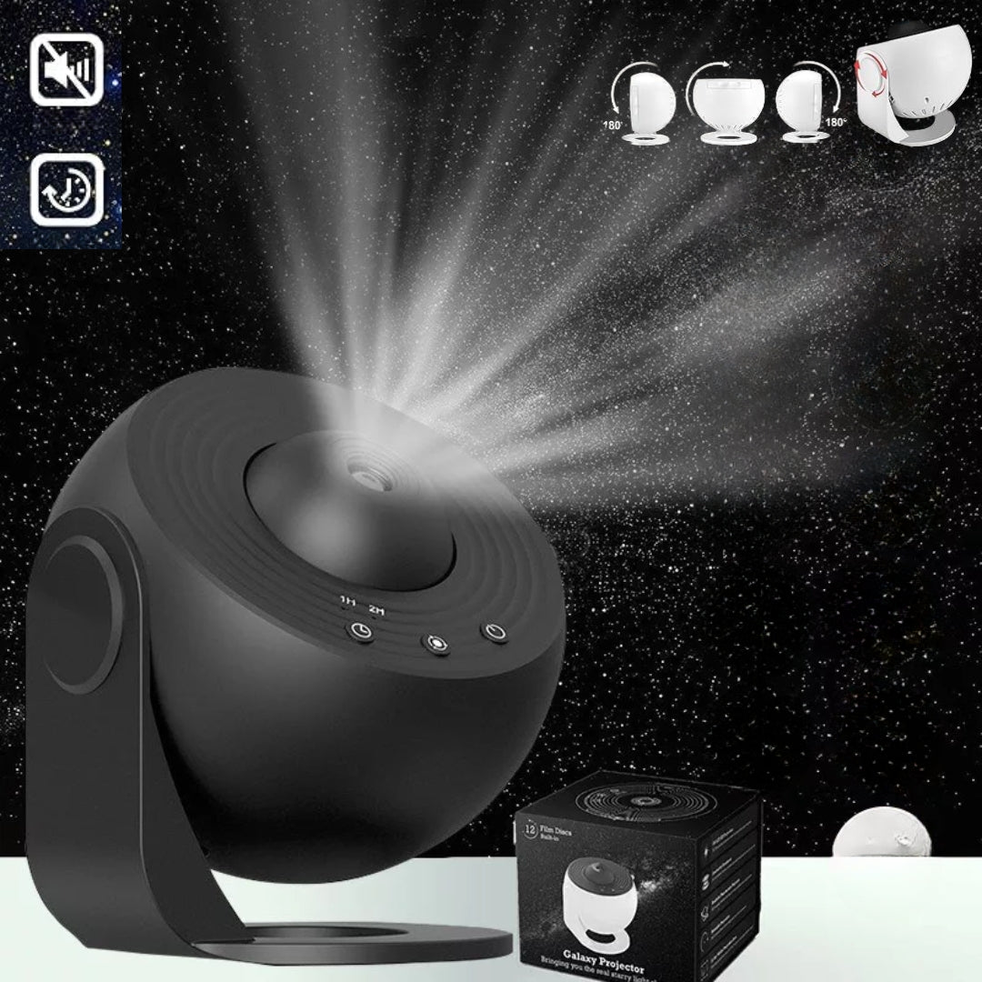 NebulaLight | Projektor – 360° Lys for Drømmende Atmosfære