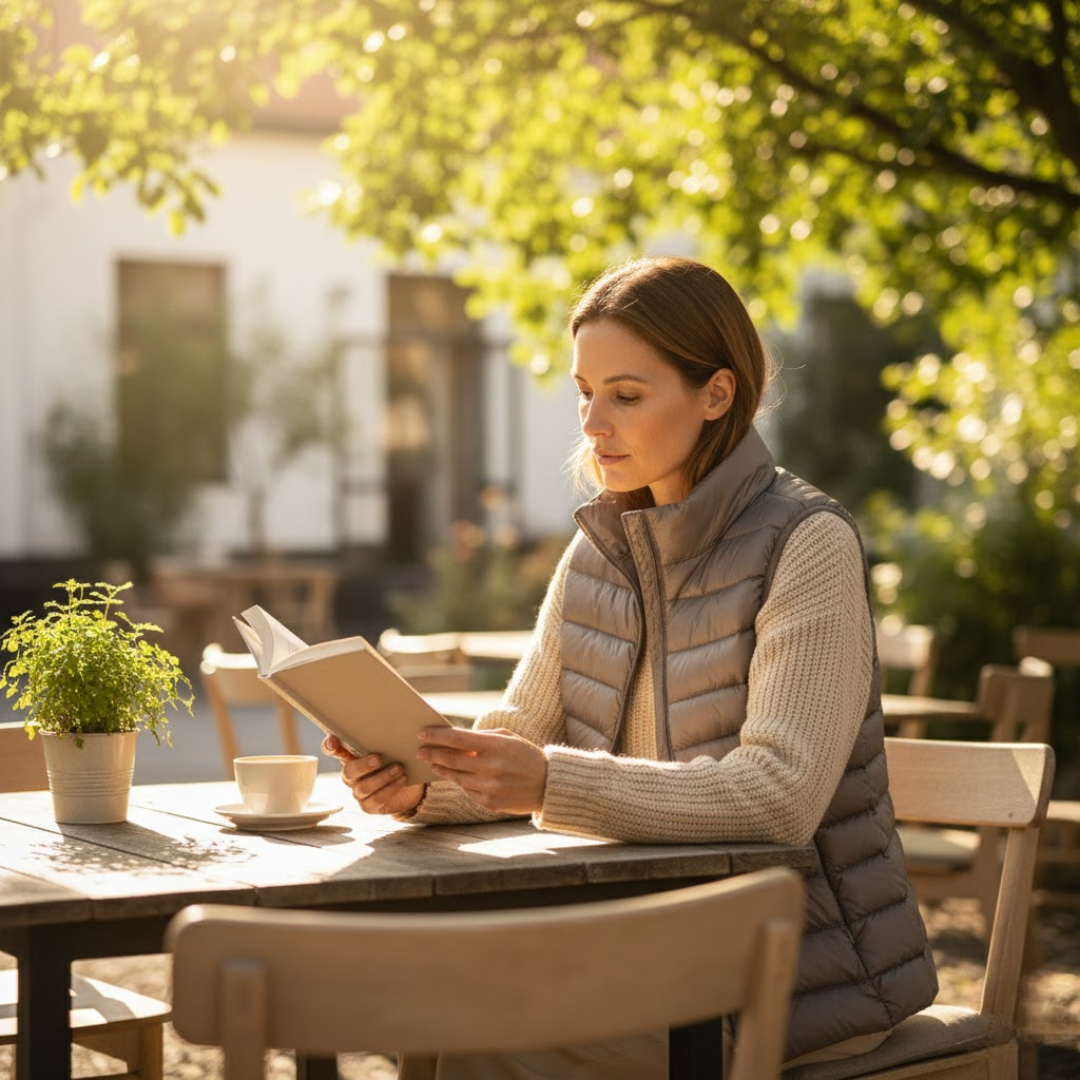 Alison | Damevest – Ultralet Komfort og Praktisk Varme