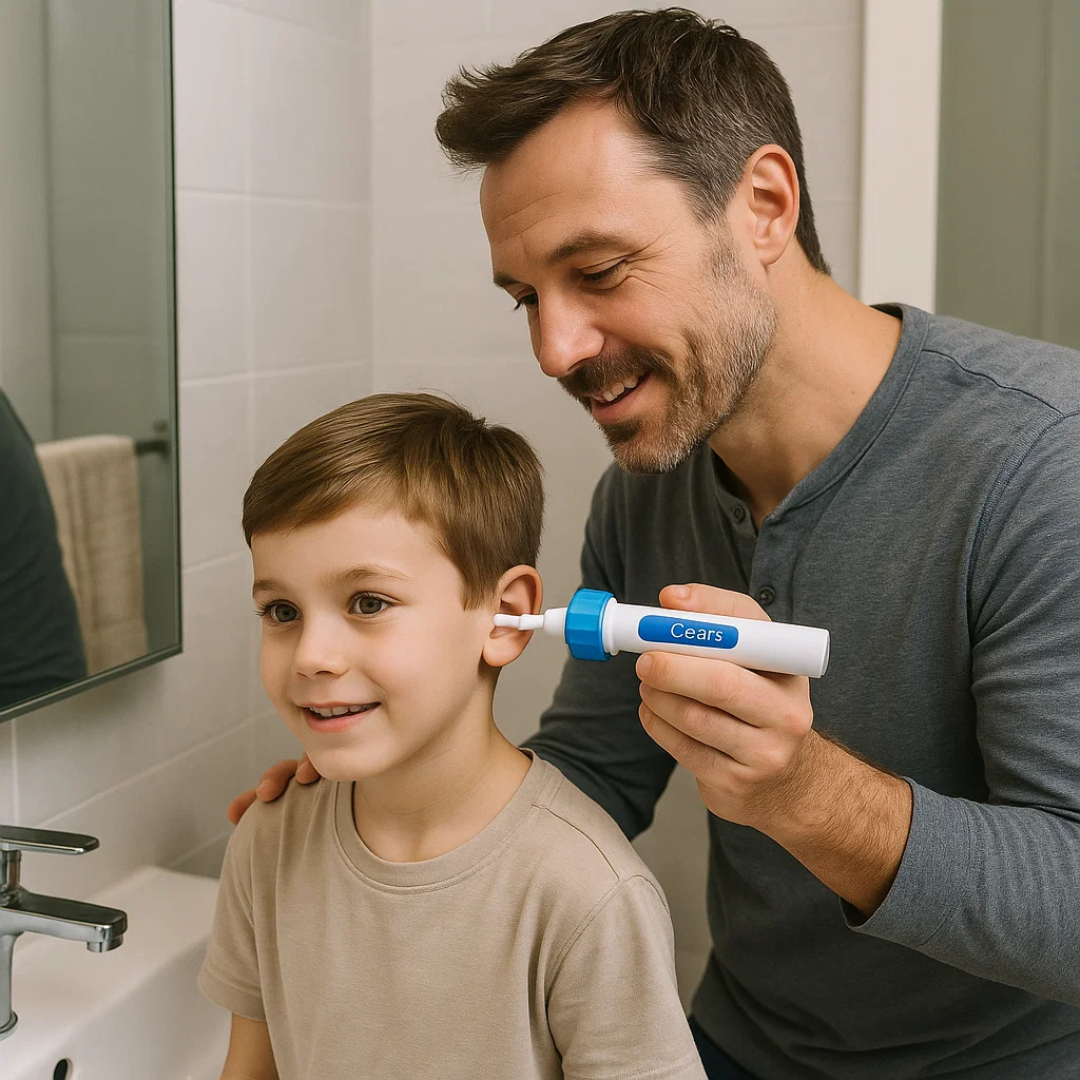 ClearEar | Gyengéd fülzsírt eltávolító szívóval