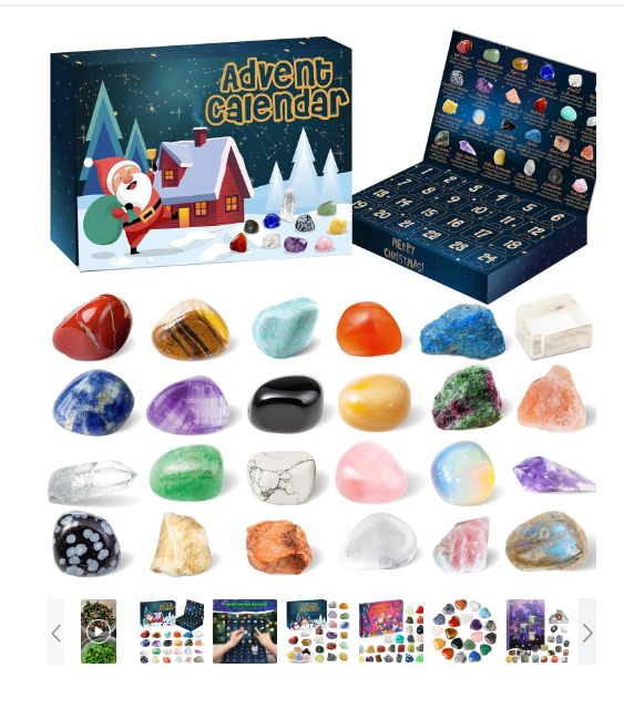 GemStone | Adventskalender – Unik Oplevelse med 24 Ædelsten