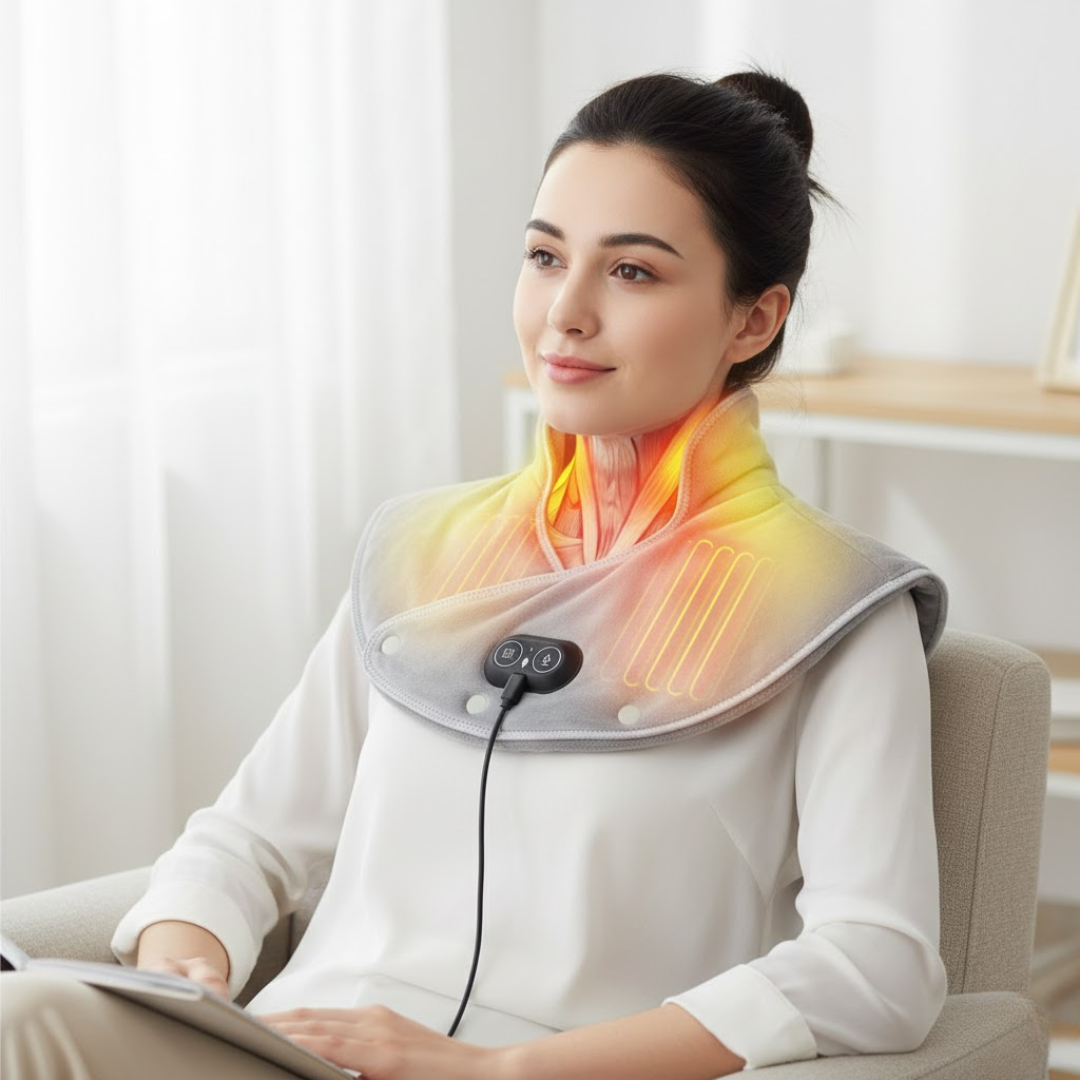 CalmWrap | Impacco Termico per Collo e Spalle – Sollievo Rapido dal Dolore