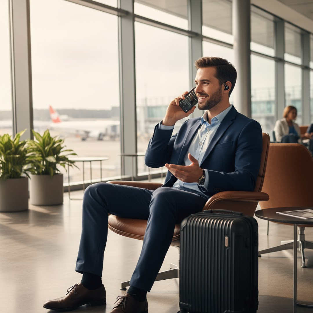 SmartSpeak | Słuchawki tłumaczące AI Tłumaczenie w czasie rzeczywistym, bezproblemowa komunikacja