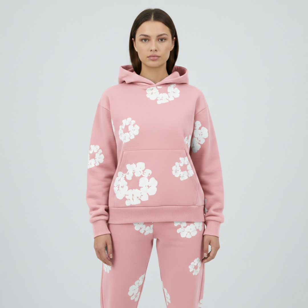 Lillian | Stilfuldt floreale tuta da allenamento | Donna