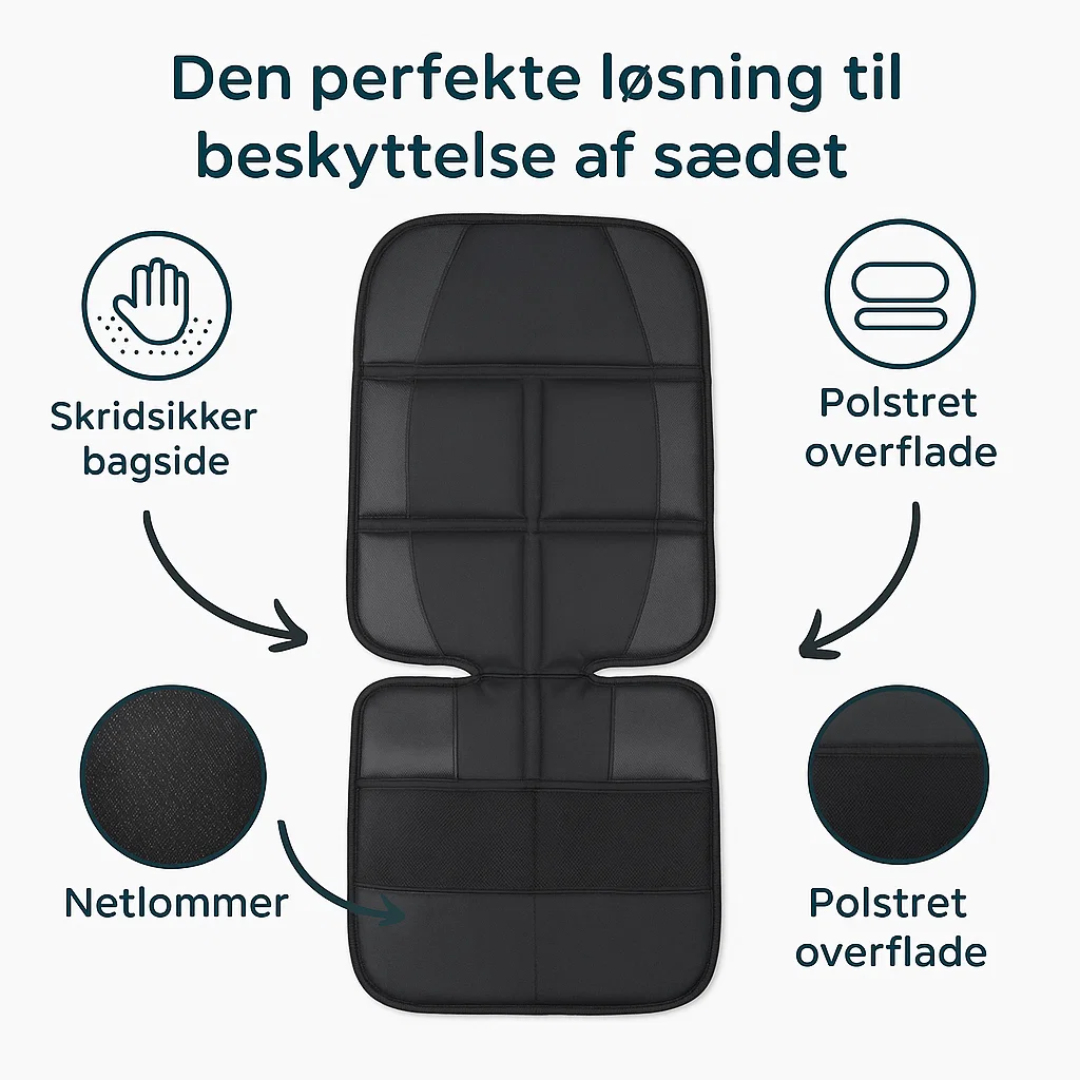 SafeRide | Ergonomisk børnesædehynde for optimal beskyttelse