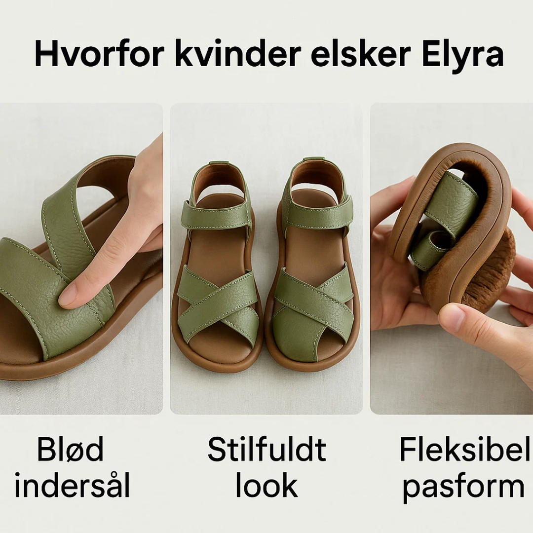 Elyra | Komfort Sko – Elegant Hverdag med Let Støtte