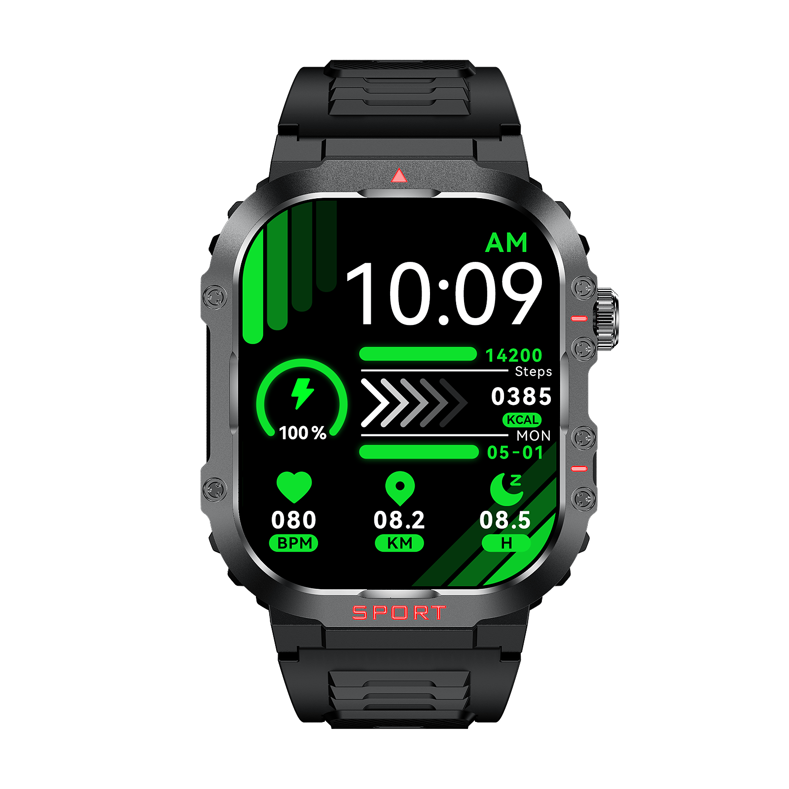 FitGluco | Din smartwatch til sukker, hjerte & bevægelse