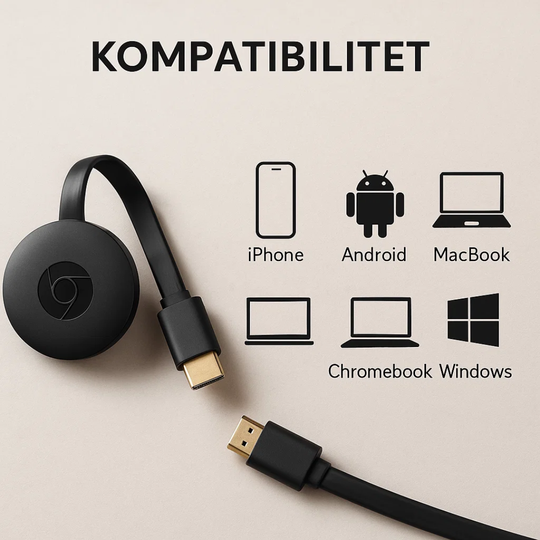 ChromeStream | Trådløs Video-Streamer