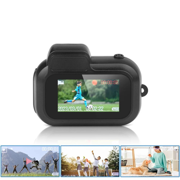 CamPix | Mini-kamera med 200mAh batteri & SD-kortoptagelse