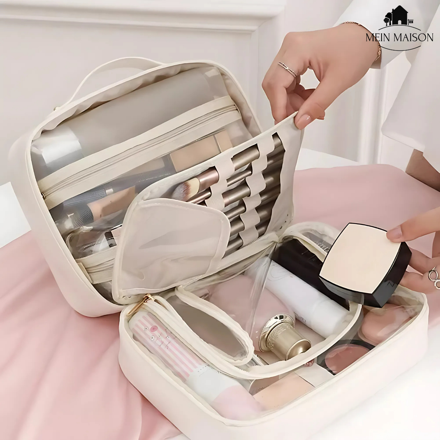 GlamHold | Kosmetiktaske – Organiseret Makeupopbevaring
