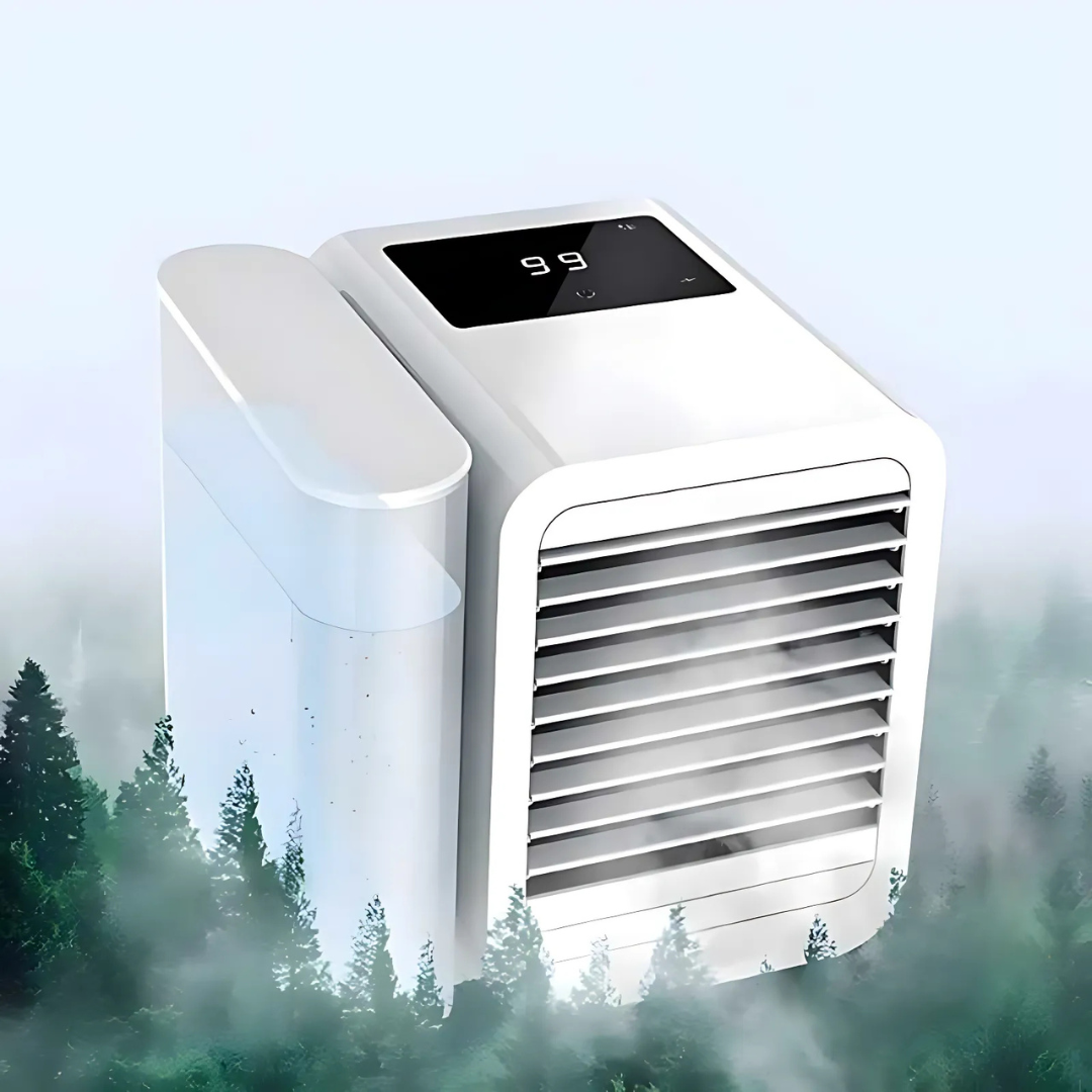MicroCool | Mini-Klimaanlæg Bærbar Fordampningskøler med 1000ml Vandtank