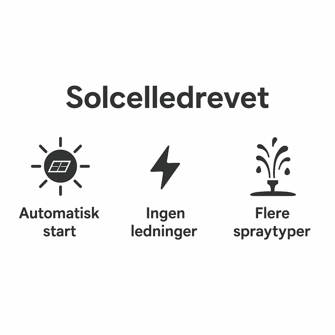GlideSplash | Moderne og Luksuriøs Flydende Solfontæne