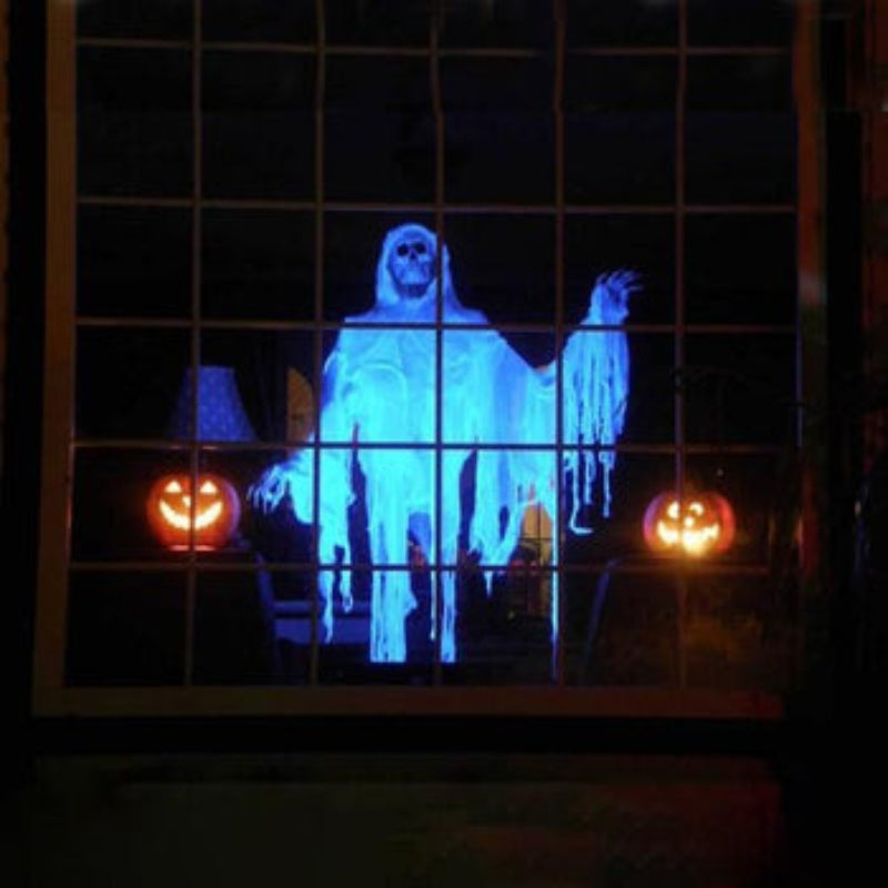 PhantomLight | Halloween Projektor – Skab Skræmmende Stemning i Hjemmet