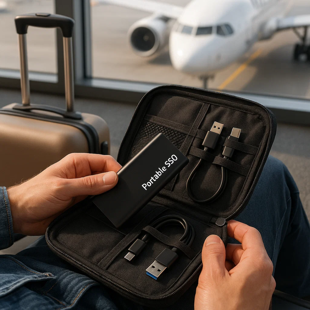 DriveBox | Kompakt 4 TB USB-C Lager til Arbejde & Rejse