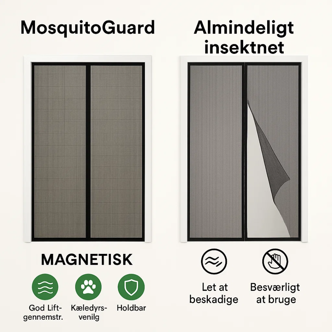 MosquitoGuard | Holdbart og stilfuldt anti-myg-gardin