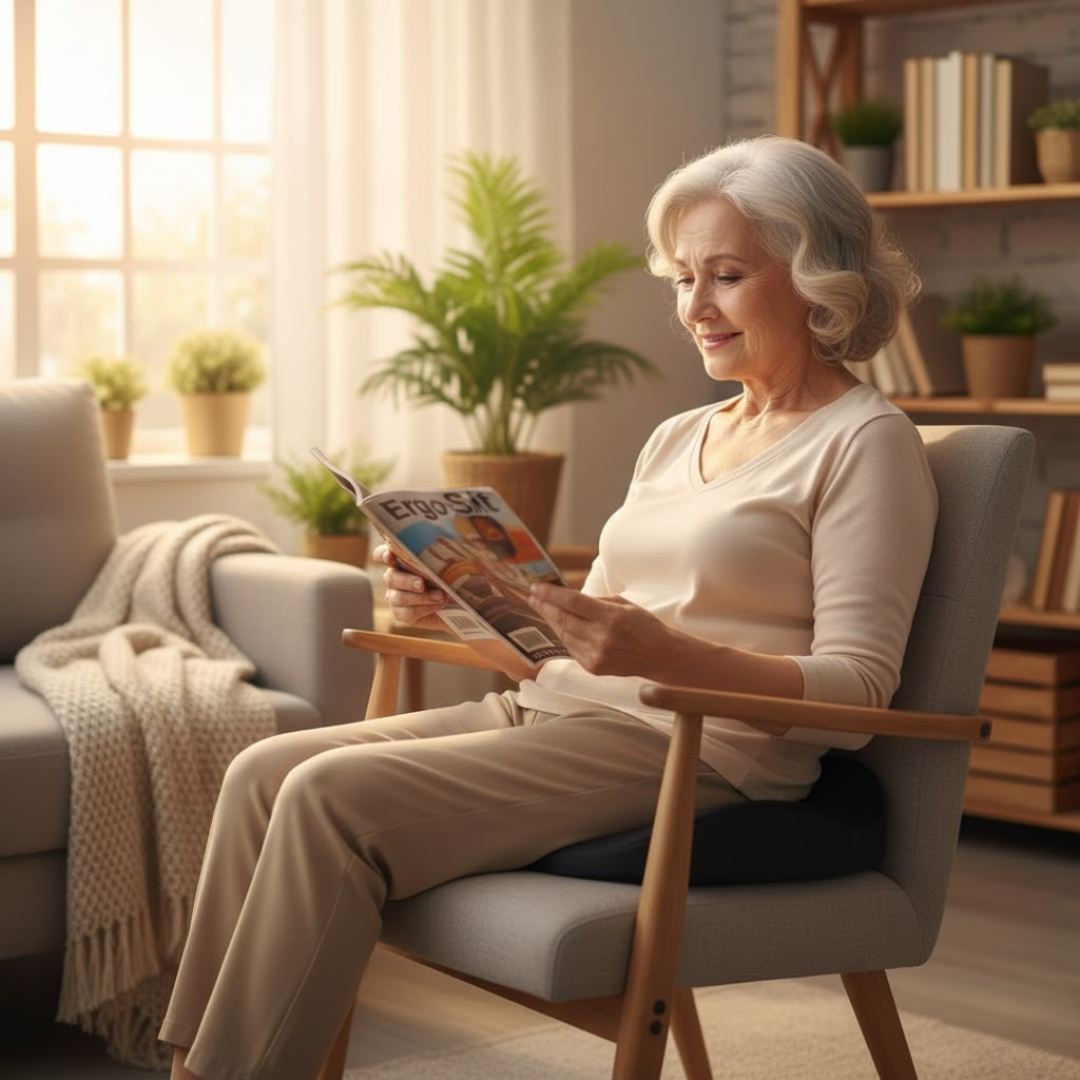 ErgoSit | Fájdalomcsillapító ülőpárna hosszú ideig tartó üléshez