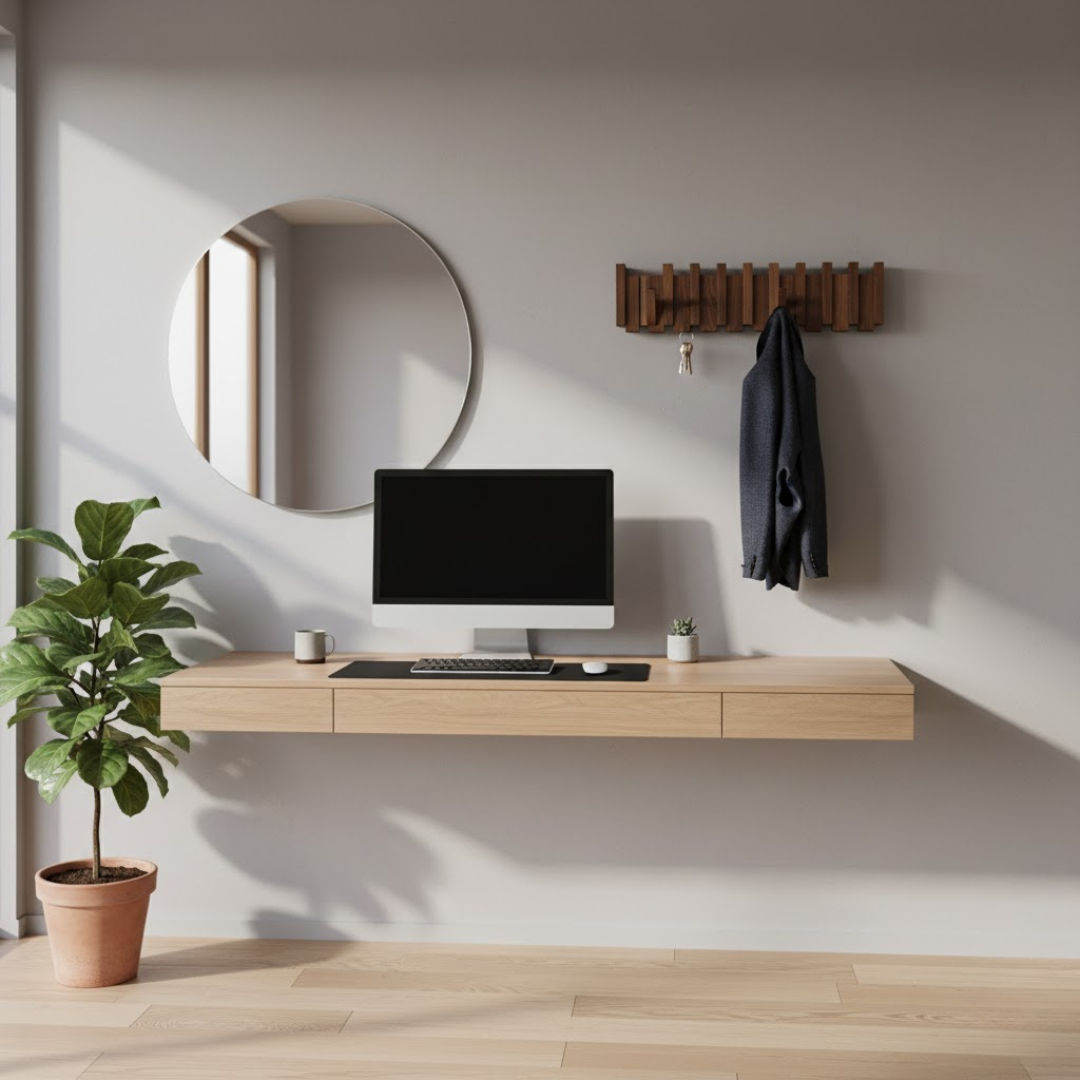 HarmonyCoat | Elegant Vægknagerække i Klaverstil