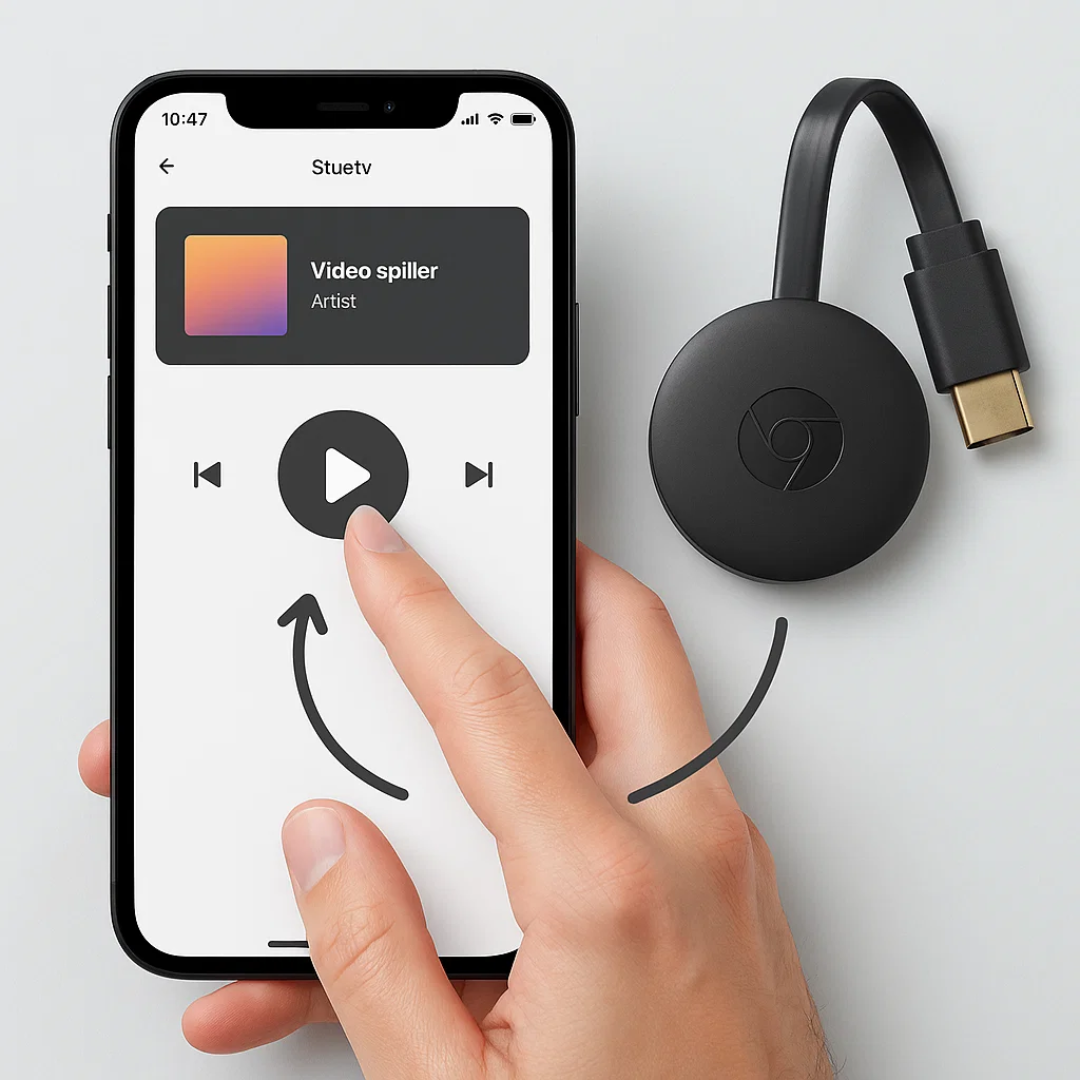 ChromeStream | Trådløs Video-Streamer