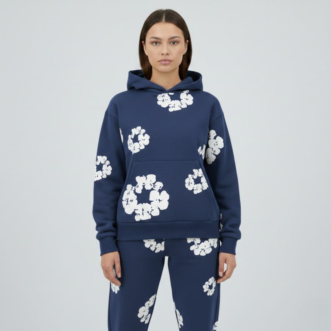 Lillian | Stilfuldt floreale tuta da allenamento | Donna