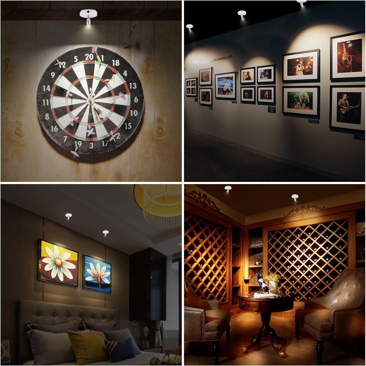 LundLight | Elegant LED-projektor med fjernbetjening